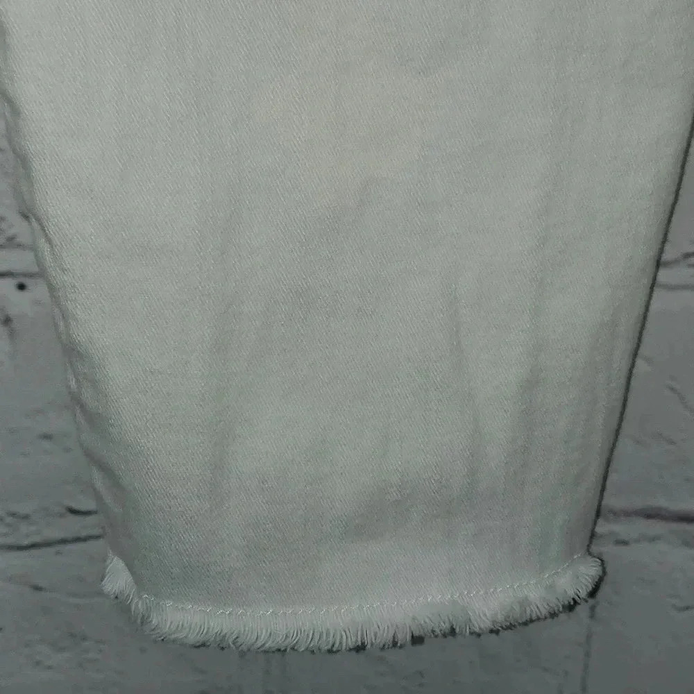 Nine West Gramercy Skinny Capri White Ankle Jeans Size 4 - Picture 10 of 16